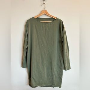 Green lululemon 'back in action' dress